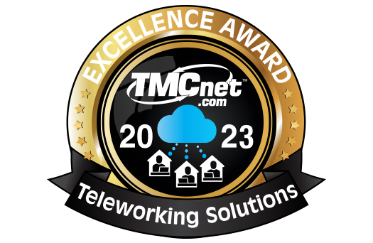 TMCnet Excellence Award for Teleworking Solutions 2023